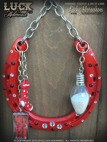MERRY CHRISTMAS - Lucky Horseshoe