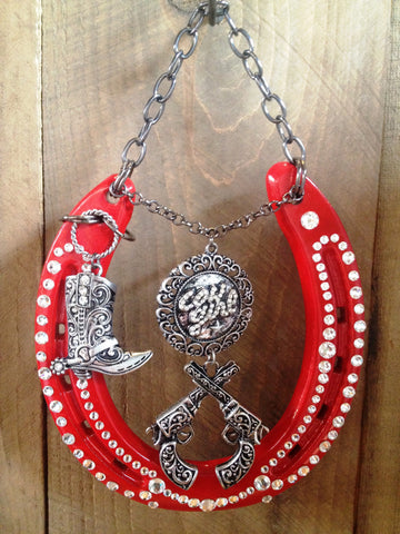 Luck Adorned Miss Rodeo Lucky Horseshoe