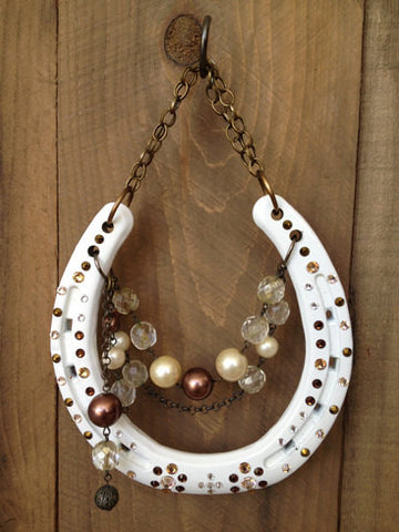 Luck Adorned Vintage Dangle Lucky Horseshoe