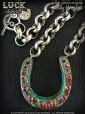 LUCK ADORNED - Lucky Horseshoe Necklace 1006