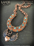 LUCK ADORNED - Lucky Horseshoe Necklace 1008