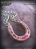 LUCK ADORNED - Lucky Horseshoe Necklace 1009