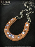 LUCK ADORNED - Lucky Horseshoe Necklace 1014