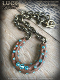 LUCK ADORNED - Lucky Horseshoe Necklace 1025