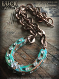 LUCK ADORNED - Lucky Horseshoe Necklace 1028